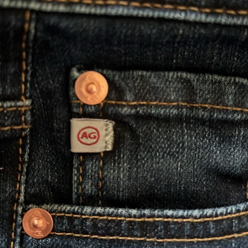 π AG Adriano Goldschmidt Dark Wash Denim Jeans - Picture 16 of 16